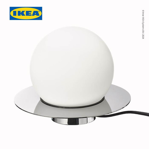 IKEA SIMRISHAMN Lampu Meja / Lampu Dinding Opal Putih 16cm