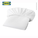 IKEA LENAST Pelindung Kasur / Matras Putih 60x120 cm