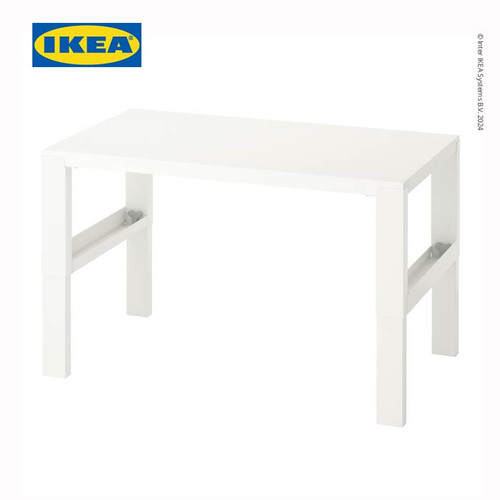 IKEA PAHL Meja Belajar Anak Minimalis Putih 96x58 cm