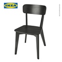 IKEA LISABO Kursi Makan Minimalis Hitam