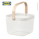 IKEA RISATORP Keranjang Serbaguna Minimalis 25x26x18 cm