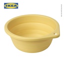 IKEA PEPPRIG Bak Cuci Dapat Dilipat Kuning 27 cm