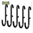 IKEA SKADIS Pengait Pegboard Bentuk J Isi 5pcs