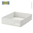 IKEA STUK Kotak Penyimpanan Pengatur Serbaguna Putih 26x20x6 cm