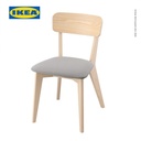 IKEA LISABO Kursi Serbaguna Bahan Kayu Dengan Sandaran