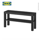 IKEA LACK Meja TV Minimalis Hitam 90x26x45 cm