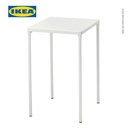 IKEA FEJAN Meja Luar Ruangan Serbaguna Putih 50x44cm