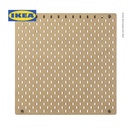 IKEA SKADIS Papan Berlubang Pegboard Putih 56x56 cm