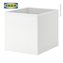 IKEA DRONA Kotak Penyimpanan Bahan Velvet 33x38x33 cm