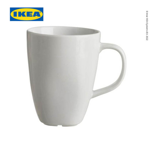 IKEA VARDERA Cangkir Kopi atau Teh 30 cl Putih