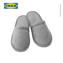 IKEA TASJON Sandal Rumah Slip Nyaman Abu-Abu