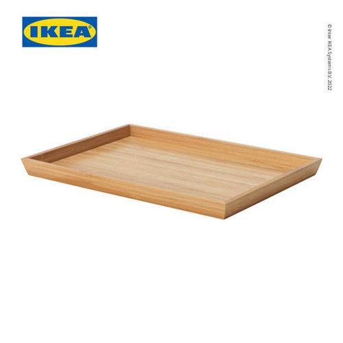 IKEA OSTBIT Nampan Makanan atau Minuman dari Bambu 20x28 cm