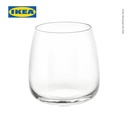 IKEA DYRGRIP Gelas Kaca Bening untuk Minum 36cl