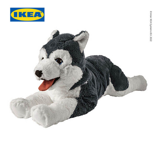 IKEA LIVLIG Boneka Anjing Bahan Poliester 57 cm