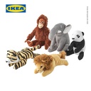 IKEA DJUNGELSKOG Boneka Bayi Bentuk Aneka Binatang 14 cm