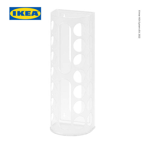 IKEA VARIERA Tempat Kantong Plastik Putih