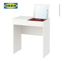 IKEA BRIMNES Meja Rias Putih dengan Cermin 70x42 cm