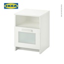 IKEA BRIMNES Meja Samping Tempat Tidur dengan Laci 39x41 cm