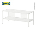 IKEA BAGGEBO Meja TV Minimalis Putih 90x35x40 cm