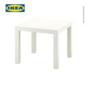 IKEA LACK Meja Kecil Samping Sofa Putih Minimalis