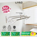 Jemuran Dinding 1m Stainless Steel ANTI KARAT LIVEO LV304