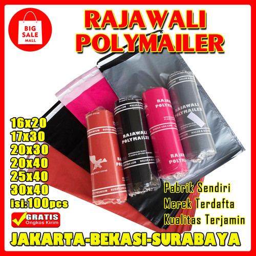 Plastik Packing Polymailer /Rajawali Permium/Pinus ekonomis/warna/lem