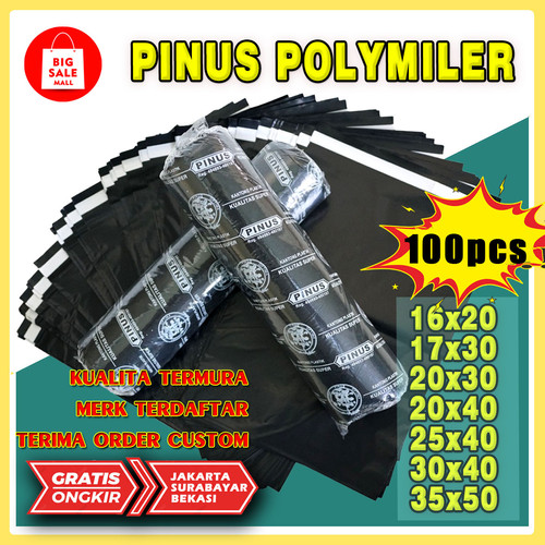 Plastik Polymailer Pinus /Plastik Packing/ olshop packing/ amplop bag