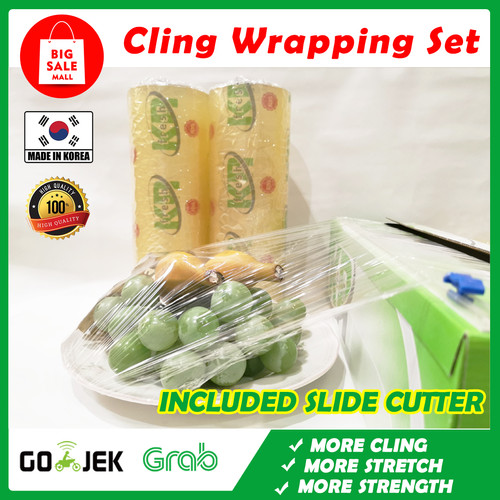 Plastik Wrap KR Food Wrapping Food Grade Sealer Makanan