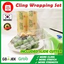 Plastik Wrap KR Food Wrapping Food Grade Sealer Makanan