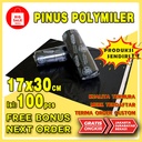 Pinus Plastik Polymailer 17 x 30CM isi 100pcs Olshop Packing +Perekat