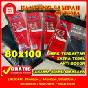 Kantong Plastik Sampah 80 x 100cm isi 10 lembar Plastik Trash bag