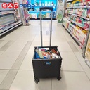 [ SUPER SALE ] SAPPORO ELVEN - Troli Belanja | Foldable Plastic Crate