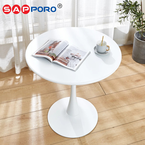 SAPPORO SANTORINI 80 - Meja Makan Bulat | Dining Round Table