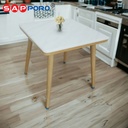 SAPPORO CONDOTTI SQUARE 80 - Meja Makan Marmer Persegi | Dining Table