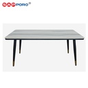 SAPPORO MORETTI LONG - Meja Makan Marmer | Dining Table