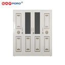 SAPPORO LICATA - Lemari Pakaian Besi 4 Pintu | Steel Wardrobe 4 Doors