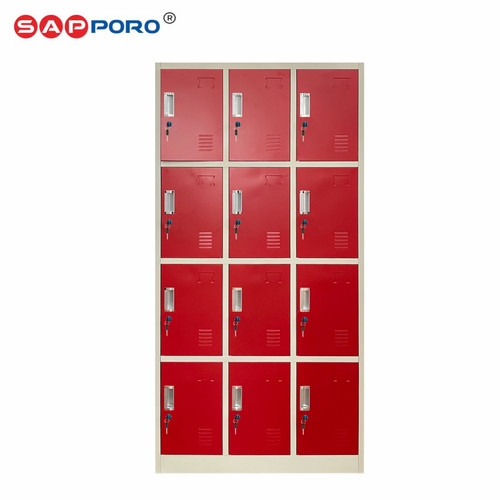 SAPPORO KOLN 12 - Loker Besi 12 Pintu | Steel Locker 12 Doors