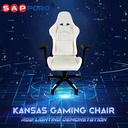 [ SUPER SALE ] SAPPORO KANSAS - Kursi Gaming RGB Light 4D Armrest