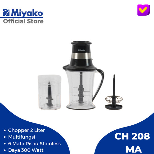 Miyako CH 208 MA Blender Chopper 2 Liter CH-208