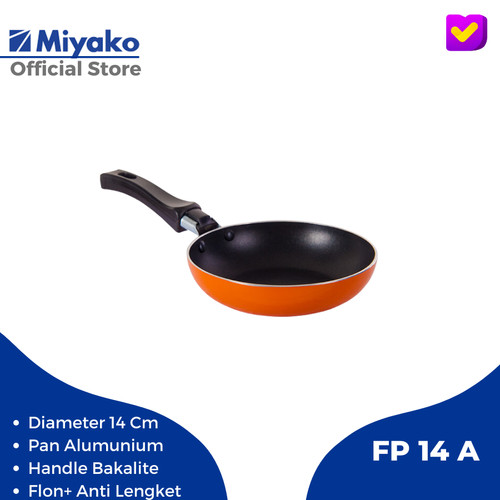 Miyako Cookware Mini Fry Pan FP-14A