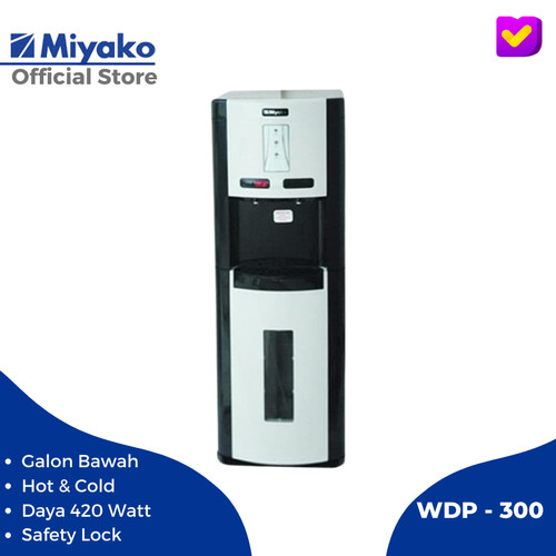 Miyako Water Dispenser Hot Cool WDP-300