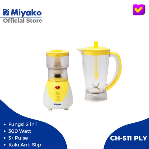 Miyako Chopper Blender Plastik Meat Container CH-511 PLY