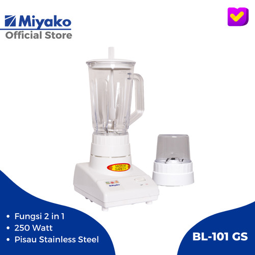 Miyako Blender Kaca+Dry Mill BL-101 GS