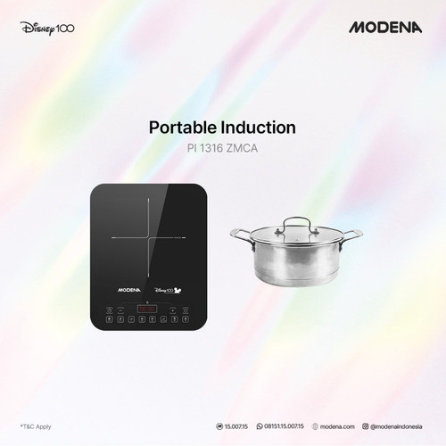 MODENA DISNEY MICKEY MOUSE Portable Induction - PI 1316 ZMCA