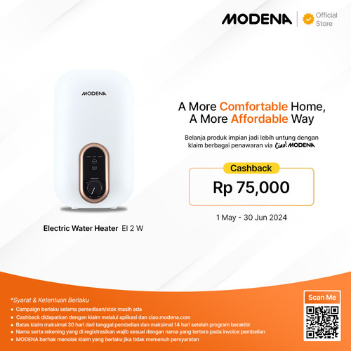 MODENA Electric Water Heater - EI 2 W