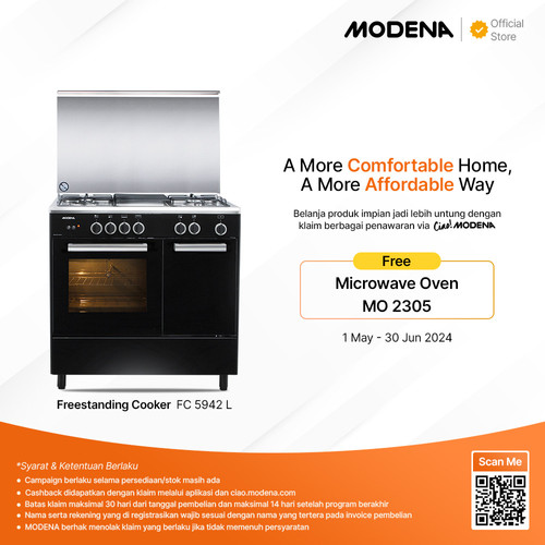 MODENA Freestanding Cooker - FC 5942 L