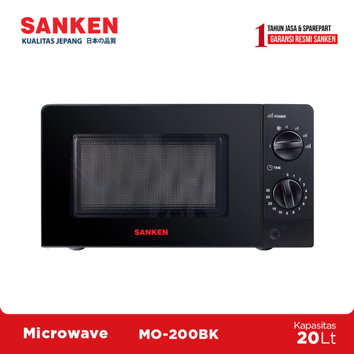 Sanken Microwave MO-200BK 20 Liter Hitam