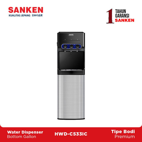 Sanken Dispenser Galon Bawah HWD-C533IC Bottom Loading