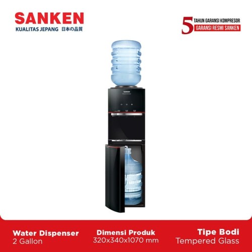 Sanken HWD-Z990 GBK Water Dispenser Duo gallon