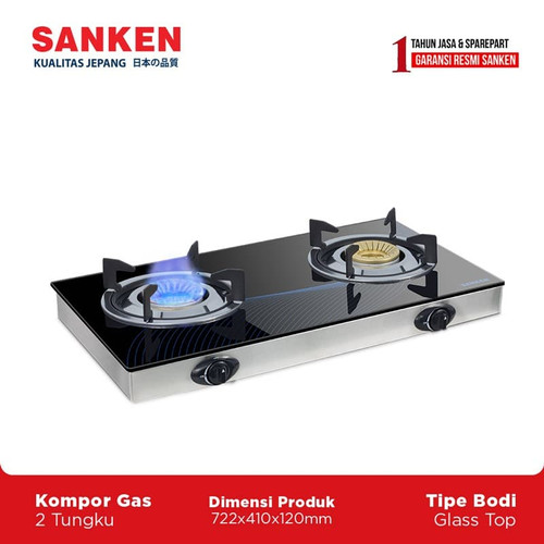 Sanken SG-363Kompor Gas Dua Tungku